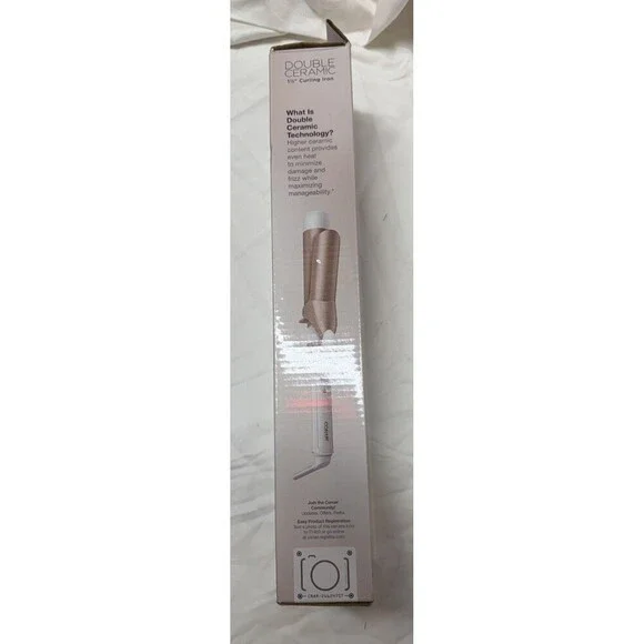 Conair Double Ceramic 1 1/2 Inch Curling Iron Soft Waves Medium Long Hair - Picture 2 of 4